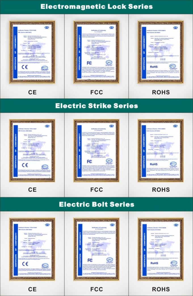 CE/FCC/RoHS의 증명서